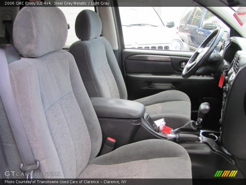 Steel Grey Metallic / Light Gray 2006 GMC Envoy SLE 4x4