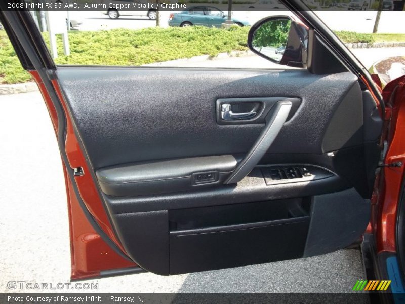 Autumn Copper Metallic / Graphite 2008 Infiniti FX 35 AWD