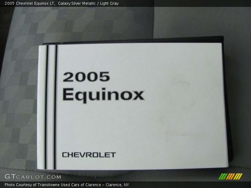 Galaxy Silver Metallic / Light Gray 2005 Chevrolet Equinox LT