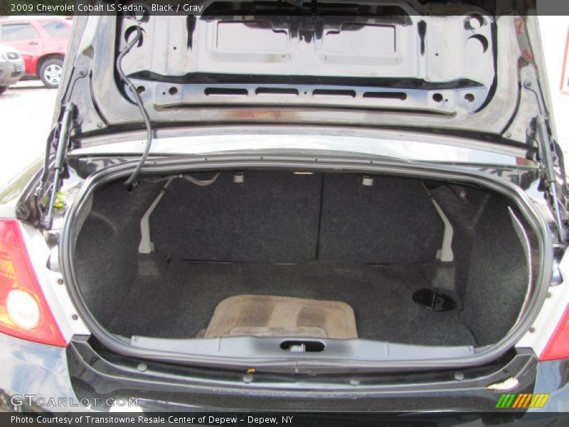 Black / Gray 2009 Chevrolet Cobalt LS Sedan