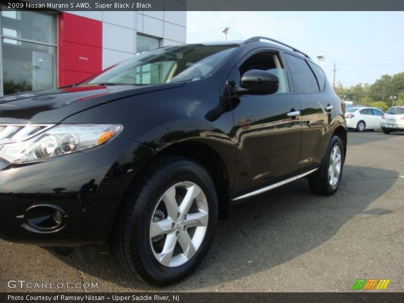 Super Black / Black 2009 Nissan Murano S AWD