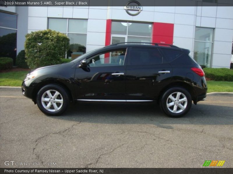 Super Black / Black 2009 Nissan Murano S AWD