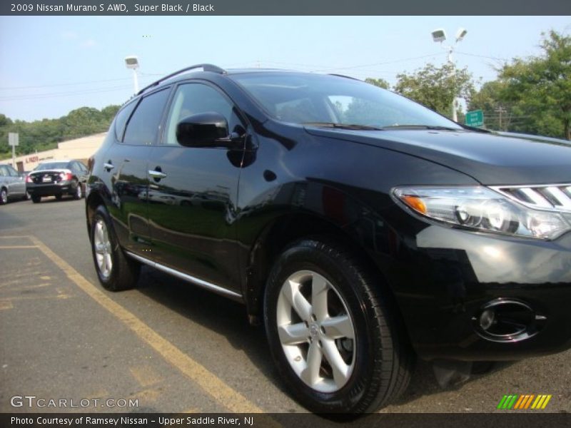 Super Black / Black 2009 Nissan Murano S AWD