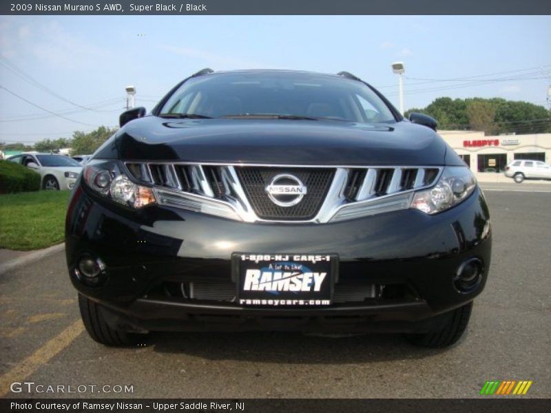 Super Black / Black 2009 Nissan Murano S AWD