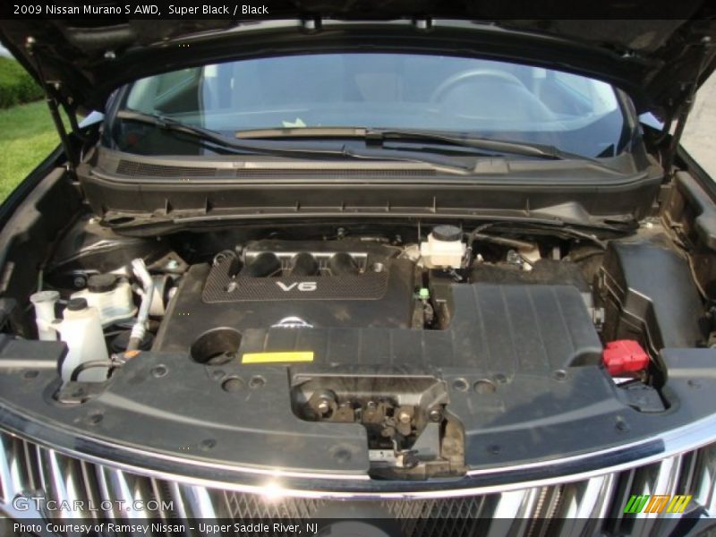 Super Black / Black 2009 Nissan Murano S AWD