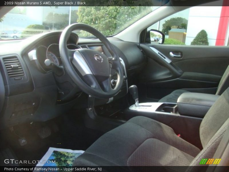 Super Black / Black 2009 Nissan Murano S AWD
