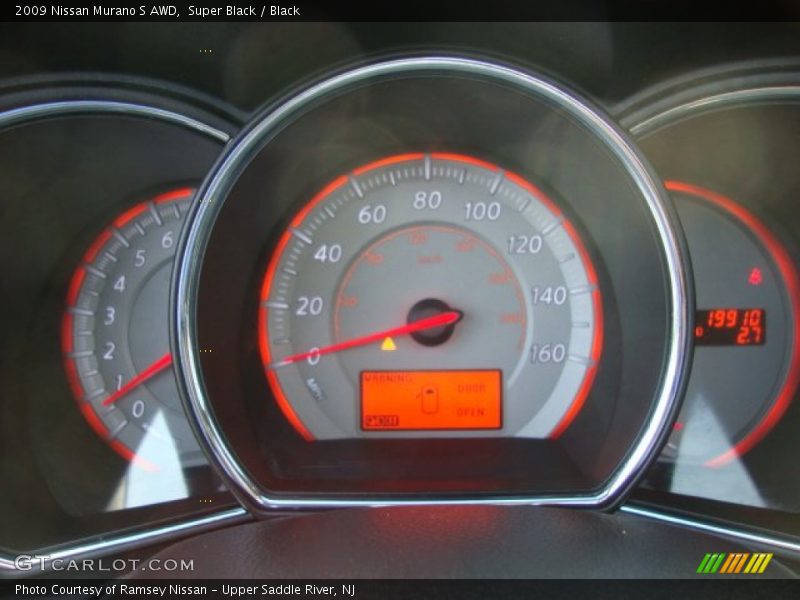 Super Black / Black 2009 Nissan Murano S AWD