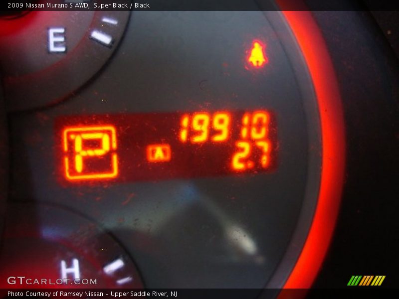 Super Black / Black 2009 Nissan Murano S AWD