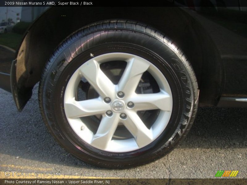 Super Black / Black 2009 Nissan Murano S AWD