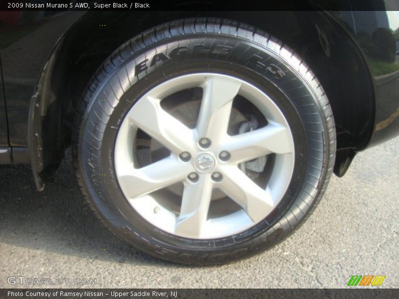 Super Black / Black 2009 Nissan Murano S AWD