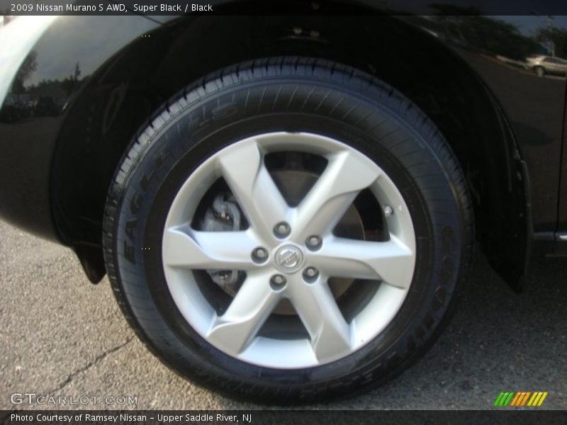 Super Black / Black 2009 Nissan Murano S AWD