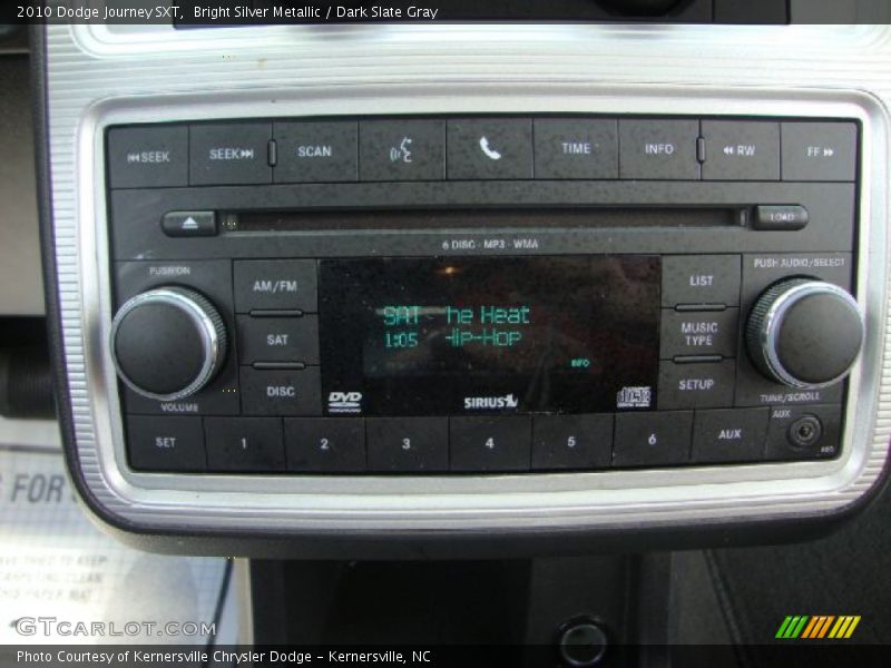 Bright Silver Metallic / Dark Slate Gray 2010 Dodge Journey SXT