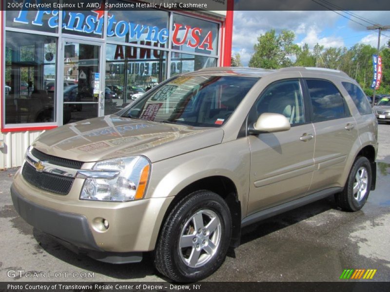 Sandstone Metallic / Light Cashmere 2006 Chevrolet Equinox LT AWD