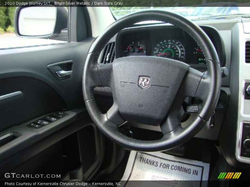 Bright Silver Metallic / Dark Slate Gray 2010 Dodge Journey SXT