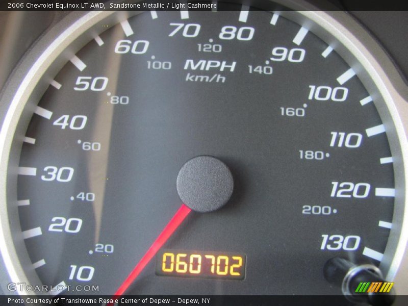 Sandstone Metallic / Light Cashmere 2006 Chevrolet Equinox LT AWD