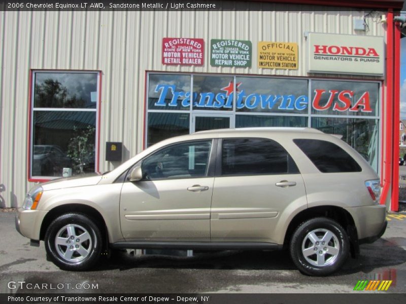 Sandstone Metallic / Light Cashmere 2006 Chevrolet Equinox LT AWD