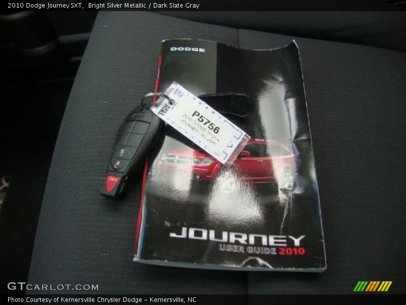Bright Silver Metallic / Dark Slate Gray 2010 Dodge Journey SXT