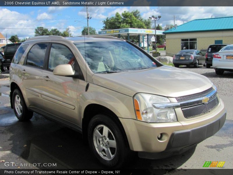 Sandstone Metallic / Light Cashmere 2006 Chevrolet Equinox LT AWD