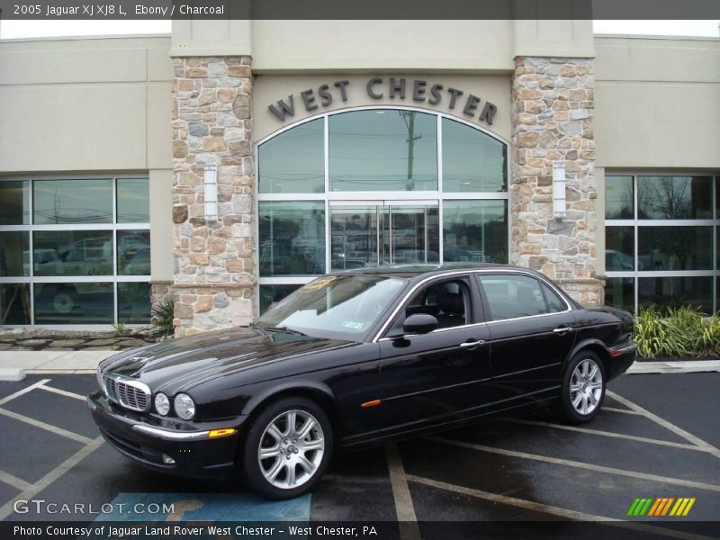 Ebony / Charcoal 2005 Jaguar XJ XJ8 L