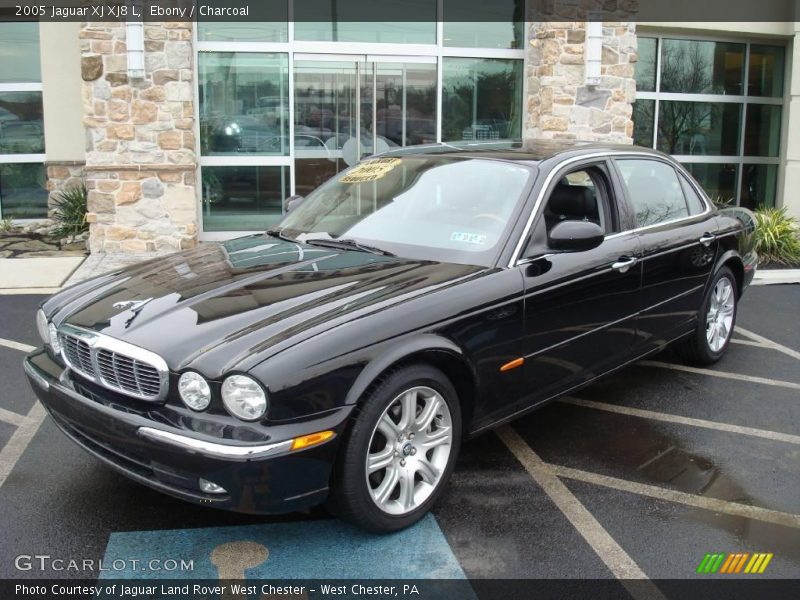 Ebony / Charcoal 2005 Jaguar XJ XJ8 L