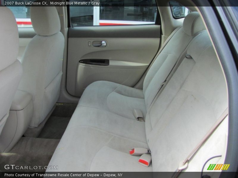 Midnight Blue Metallic / Gray 2007 Buick LaCrosse CX