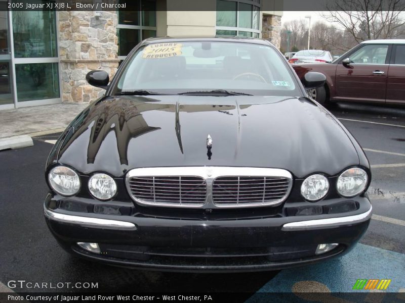 Ebony / Charcoal 2005 Jaguar XJ XJ8 L