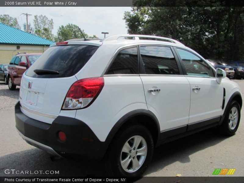 Polar White / Gray 2008 Saturn VUE XE