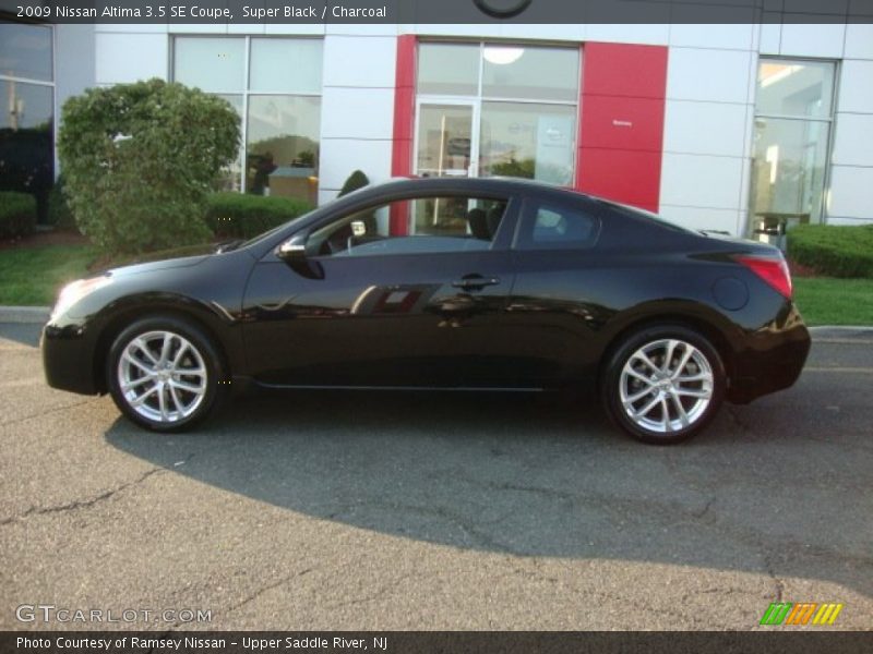 Super Black / Charcoal 2009 Nissan Altima 3.5 SE Coupe