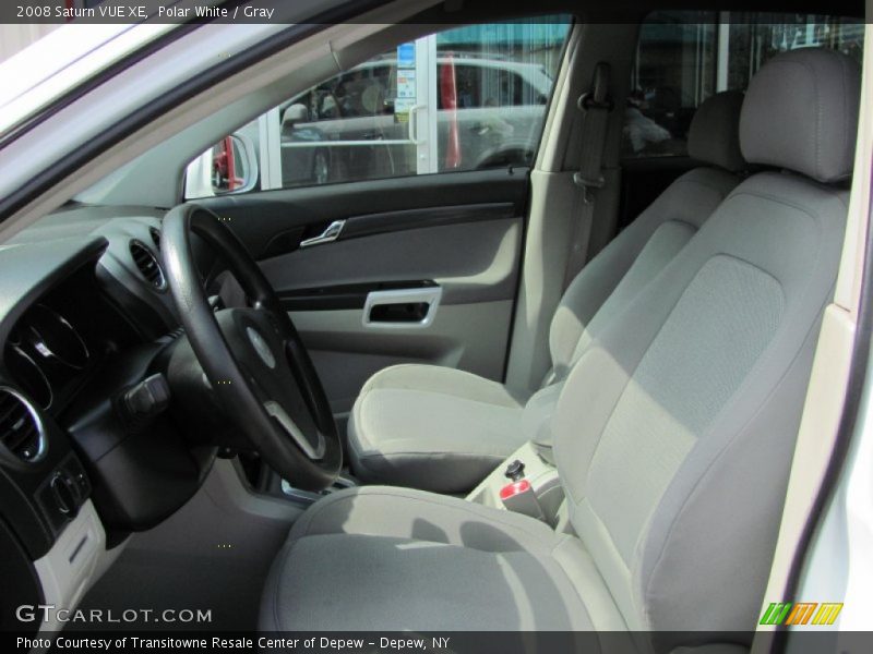 Polar White / Gray 2008 Saturn VUE XE