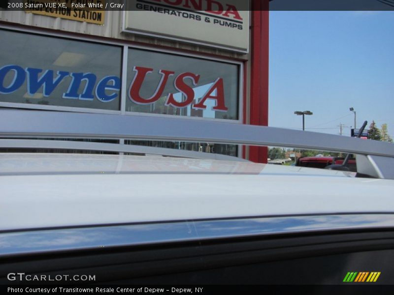 Polar White / Gray 2008 Saturn VUE XE