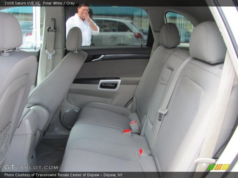 Polar White / Gray 2008 Saturn VUE XE