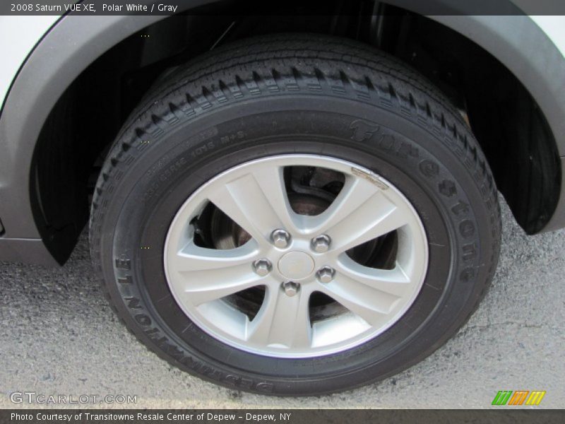 Polar White / Gray 2008 Saturn VUE XE