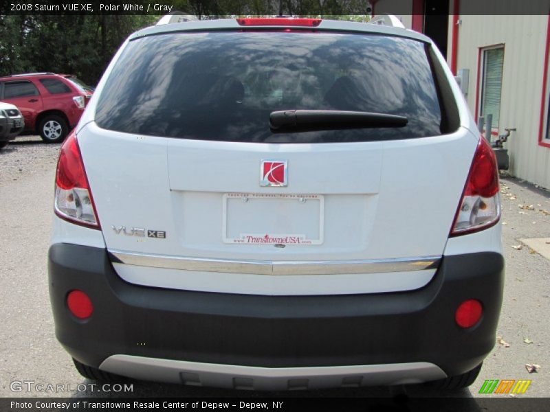 Polar White / Gray 2008 Saturn VUE XE