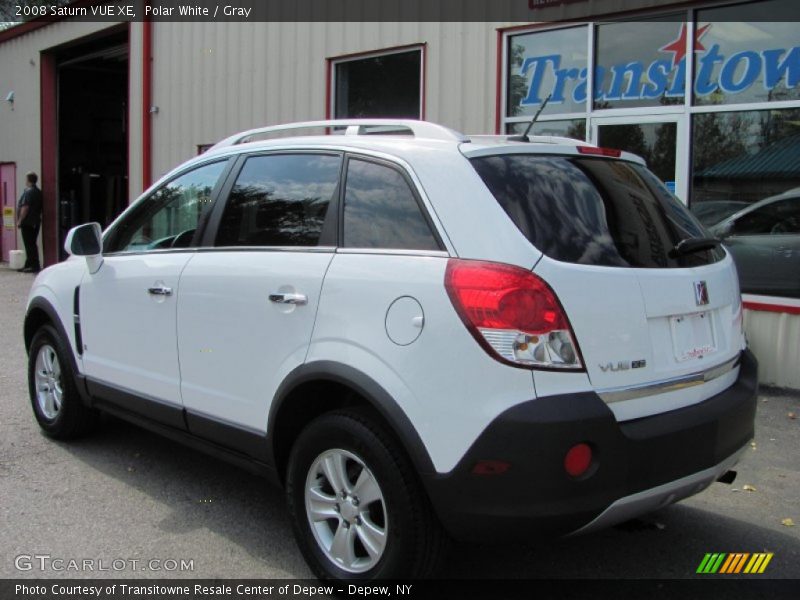Polar White / Gray 2008 Saturn VUE XE