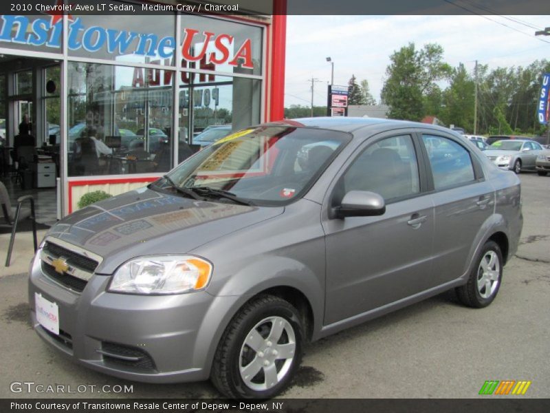 Medium Gray / Charcoal 2010 Chevrolet Aveo LT Sedan