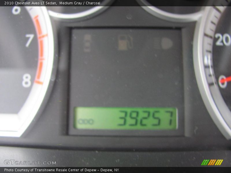 Medium Gray / Charcoal 2010 Chevrolet Aveo LT Sedan