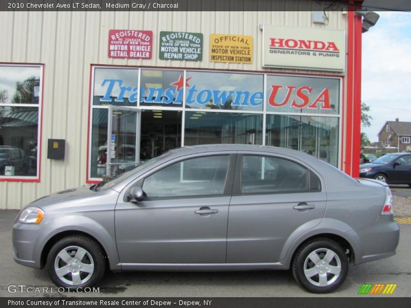 Medium Gray / Charcoal 2010 Chevrolet Aveo LT Sedan