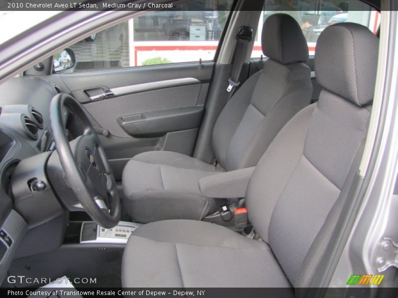 Medium Gray / Charcoal 2010 Chevrolet Aveo LT Sedan
