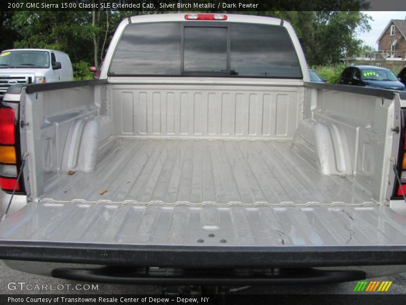 Silver Birch Metallic / Dark Pewter 2007 GMC Sierra 1500 Classic SLE Extended Cab