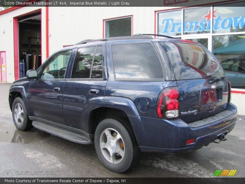 Imperial Blue Metallic / Light Gray 2008 Chevrolet TrailBlazer LT 4x4
