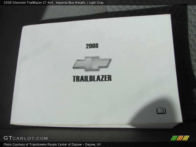 Imperial Blue Metallic / Light Gray 2008 Chevrolet TrailBlazer LT 4x4