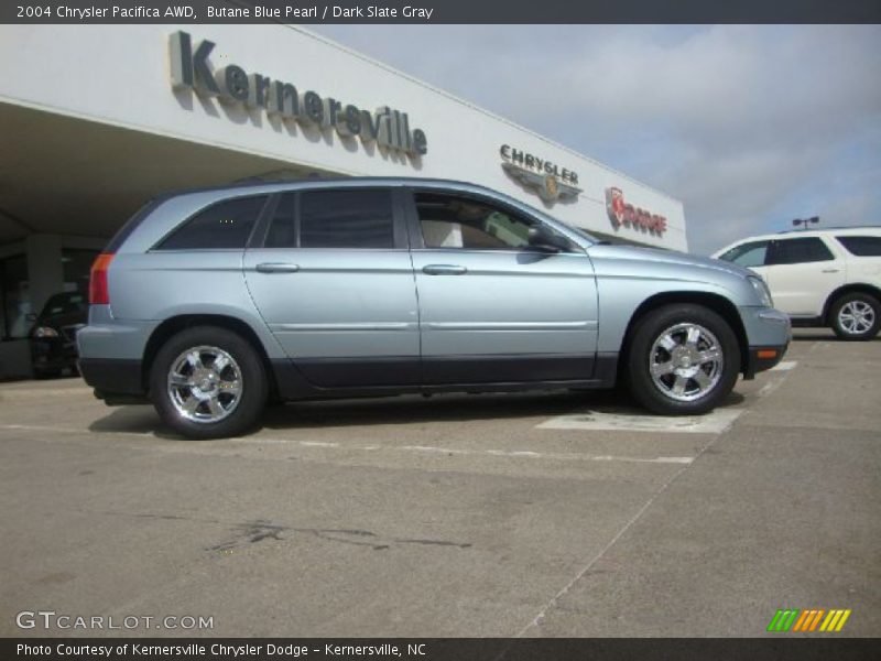 Butane Blue Pearl / Dark Slate Gray 2004 Chrysler Pacifica AWD
