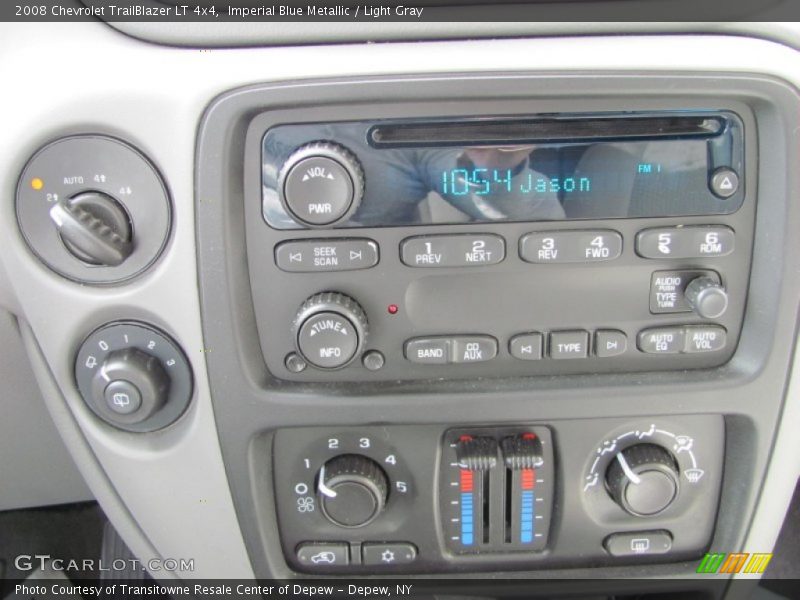 Imperial Blue Metallic / Light Gray 2008 Chevrolet TrailBlazer LT 4x4