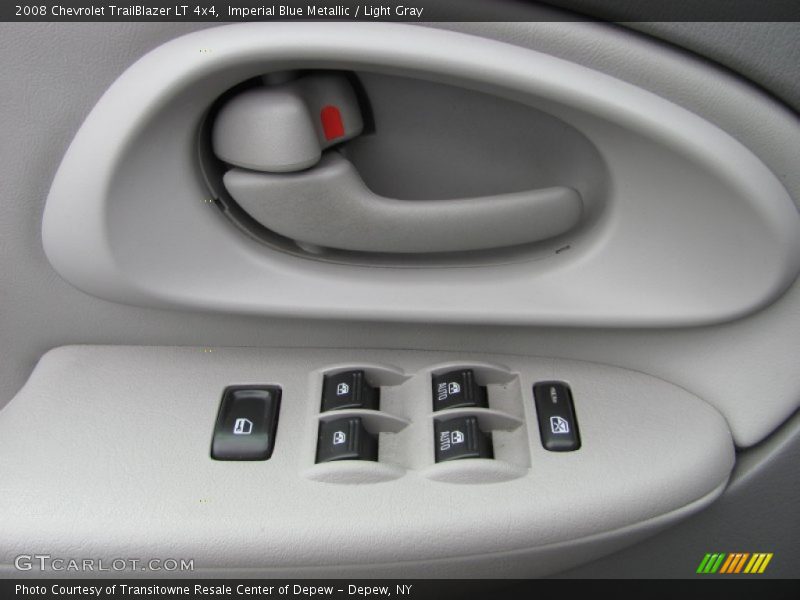 Imperial Blue Metallic / Light Gray 2008 Chevrolet TrailBlazer LT 4x4