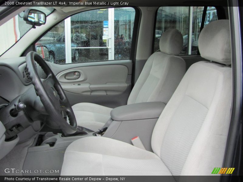 Imperial Blue Metallic / Light Gray 2008 Chevrolet TrailBlazer LT 4x4