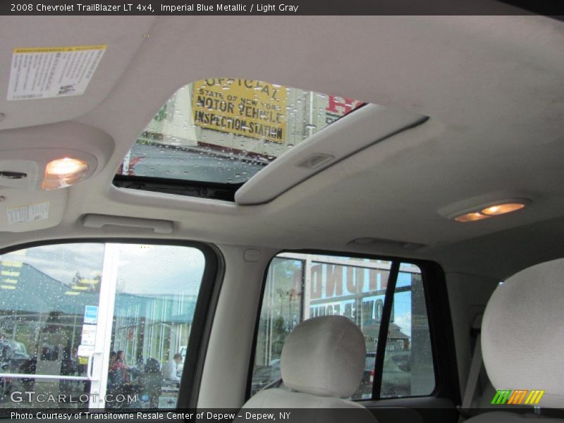 Imperial Blue Metallic / Light Gray 2008 Chevrolet TrailBlazer LT 4x4