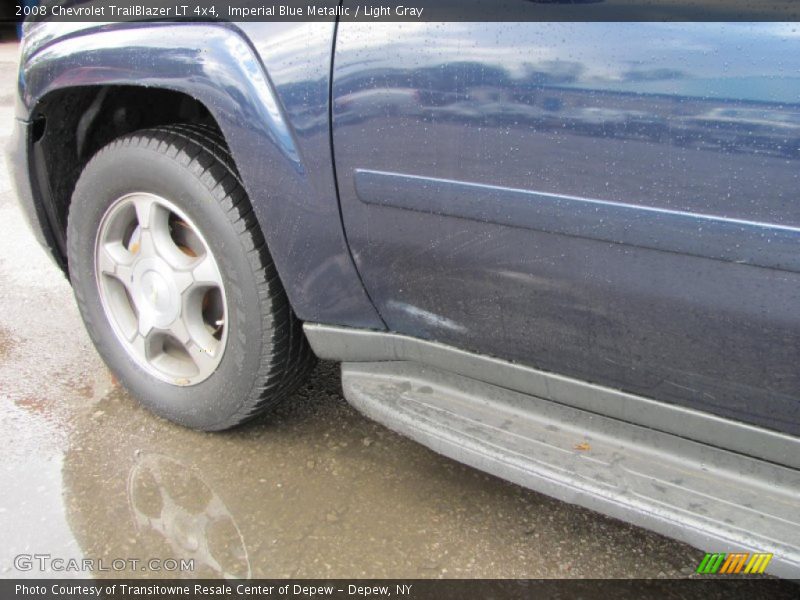 Imperial Blue Metallic / Light Gray 2008 Chevrolet TrailBlazer LT 4x4