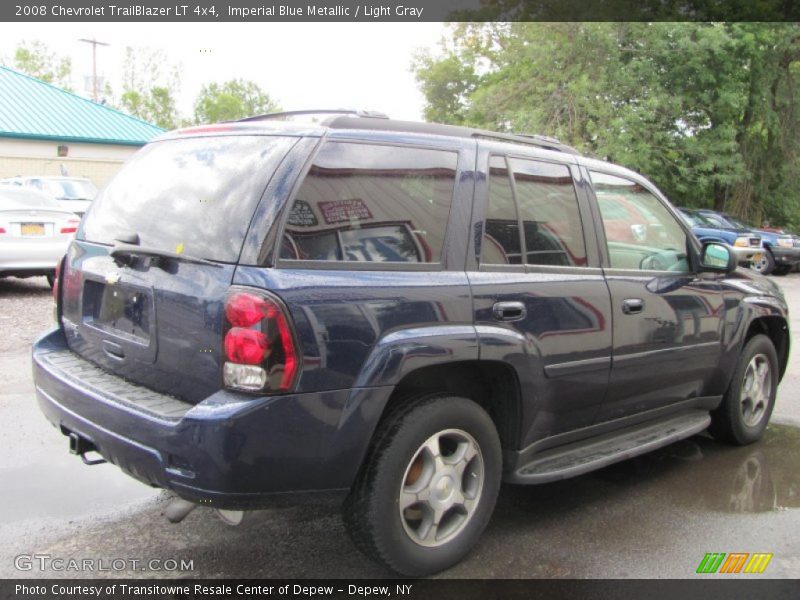 Imperial Blue Metallic / Light Gray 2008 Chevrolet TrailBlazer LT 4x4