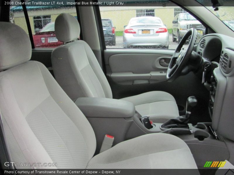 Imperial Blue Metallic / Light Gray 2008 Chevrolet TrailBlazer LT 4x4