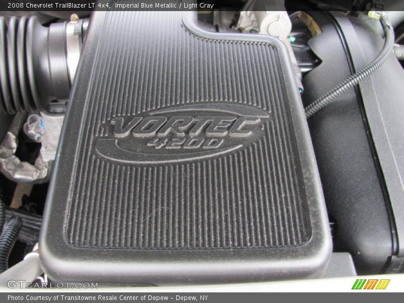 Imperial Blue Metallic / Light Gray 2008 Chevrolet TrailBlazer LT 4x4